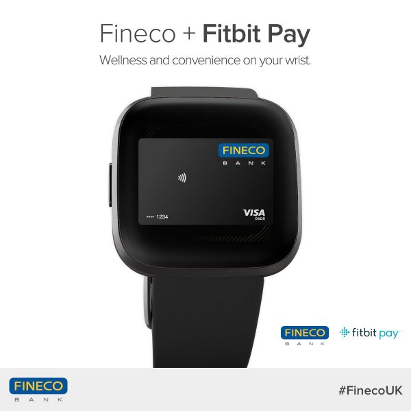 Pagamenti con Fitbit Pay anche per utenti Fineco