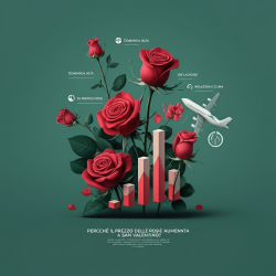 Il Prezzo delle Rose per San Valentino: Perch&eacute; Aumenta e Come Affrontarlo