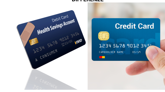 Differenza tra carta di credito e carta di debito